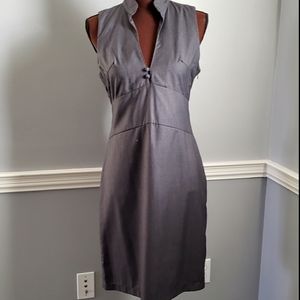 Gray Career Dress
